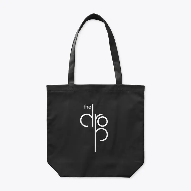 floral logo tote